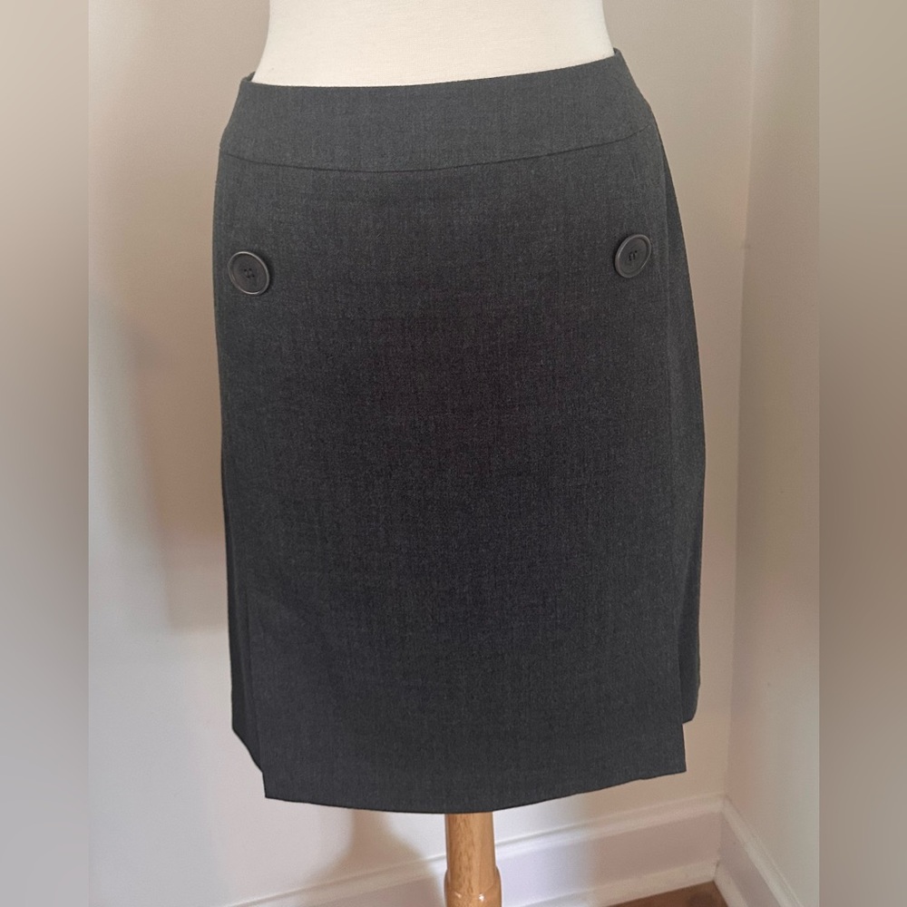 Talbots Black Pencil Skirt Knee-Length Work